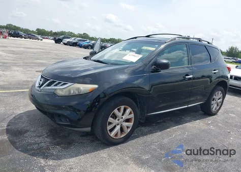 2012 Nissan Murano Sl из США, поврежденный, VIN JN8AZ1MU8CW113746